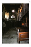 View of the interior of the Church of Saints Sergius and Bacchus by Coptic