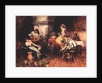 The Serenade, 1887 by Francesco Vinea