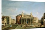 The Pantheon in Rome by Bernardo Bellotto