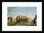 The Pantheon in Rome by Bernardo Bellotto
