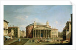 The Pantheon in Rome by Bernardo Bellotto