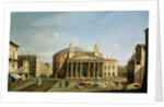 The Pantheon in Rome by Bernardo Bellotto