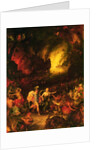 Aeneas in Hades by Jan the Elder Brueghel