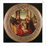 The Holy Family with an Angel by Capponi