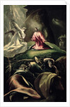 The Agony in the Garden by El (1541-1614) Greco