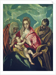 The Holy Family with St. Elizabeth by El Greco