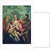The Holy Family with St. Elizabeth by El Greco
