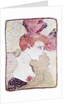 Portrait of Marcelle Lendor, 1895 by Henri de Toulouse-Lautrec