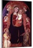 Virgin and Child Enthroned with Angels by Jacopo di Cione