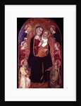 Virgin and Child Enthroned with Angels by Jacopo di Cione