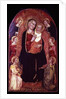 Virgin and Child Enthroned with Angels by Jacopo di Cione