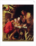 The Peasants and the Satyr by Jacob Jordaens