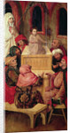 The Twelve Year Old Jesus in the Temple by Second Master of Aranyosmarot