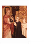 A Hermit with a Picture of the Virgin Mary by Master of Bat