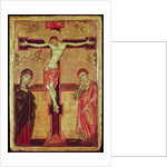 Christ on the Cross, with the Virgin Mary, St. John the Evangelist and Five Angels by Master of the Magdalene Altarpiece