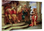 Saul Listening to David Playing the Harp by Erasmus II Quellinus