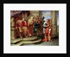 Saul Listening to David Playing the Harp by Erasmus II Quellinus