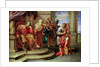 Saul Listening to David Playing the Harp by Erasmus II Quellinus
