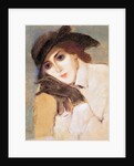 Woman in Black Gloves by Jozsef Rippl-Ronai