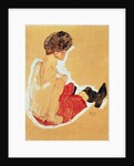 Seated Woman, 1911 by Egon Schiele