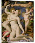 An Allegory with Venus and Cupid, c.1540-45 by Agnolo di Cosimo Bronzino