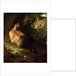 Faun and Nymph, 1868 by Pal Szinyei Merse