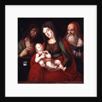 Virgin and Child with St. John the Baptist and St. Jerome by Alvise Vivarini