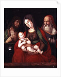 Virgin and Child with St. John the Baptist and St. Jerome by Alvise Vivarini