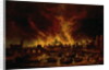 The Great Fire of London in 1666 by Lieve Verschuier