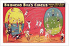 Broncho Bill's Circus, Birmingham c.1890-1910 by School English