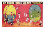 Broncho Bill's Circus, Birmingham c.1890-1910 by School English