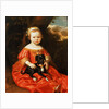 Portrait of a Girl with a Dog by Jacob Gerritsz (attr. to) Cuyp