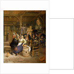 A Tavern Interior with Card Players by Jan Havicksz. Steen