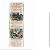Astley's Circus poster advertising the Farewell Benefit of Mr. William Cooke, January 30th, 1860 by English School
