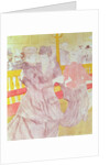 At the Moulin Rouge: The Two Waltzers, 1897 by Henri de Toulouse-Lautrec