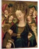 The Virgin and Child with Angels by Westphalian School