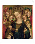 The Virgin and Child with Angels by Westphalian School