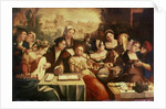 The Prodigal Son Feasting with Harlots by Jan Cornelisz Vermeyen