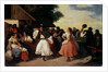 A Village Wedding Feast by Karoly Lotz