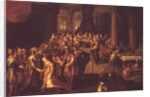 King Ahasuerus Crowns Esther by Frans II the Younger Francken