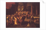 King Ahasuerus Crowns Esther by Frans II the Younger Francken