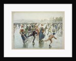 Skating, published by L. Prang and Co. by Henry Sandham