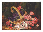 Basket of Flowers by George Clare