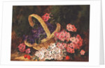 Basket of Flowers by George Clare