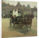 Carriages at Hyde Park by Albert Snr. Ludovici
