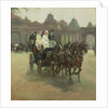 Carriages at Hyde Park by Albert Snr. Ludovici