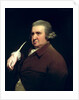 Portrait of Dr Erasmus Darwin scientist, inventor and poet, grandfather of Charles Darwin, 1792-93 by Joseph Wright of Derby