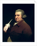 Portrait of Dr Erasmus Darwin scientist, inventor and poet, grandfather of Charles Darwin, 1792-93 by Joseph Wright of Derby