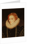 Portrait of Queen Elizabeth I by Marcus the Younger Gheeraerts
