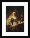 Saskia as Minerva by Rembrandt Harmensz. van Rijn